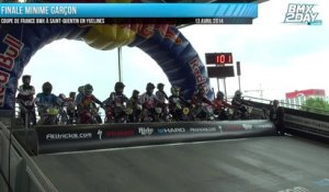 Finale Minime Garçon Coupe de France BMX Saint-Quentin En Yvelines M2