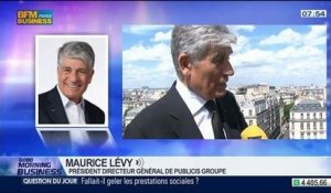 Publicis Groupe: “Nous atteignons tous nos objectifs”, Maurice Lévy, dans GMB – 17/04