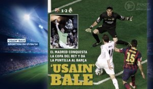 La folle course de Bale excite la presse, Messi plus que jamais critiqué !