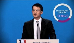 Plan d’économies sur les dépenses publiques : l'essentiel de la déclaration de Manuel Valls