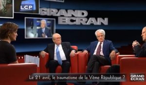Grand écran : Le débat : « Le 21 avril, le traumatisme de la Vème République ? »