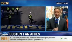 BFM Story: Un an après l'attentat, le marathon de Boston accueille 9 000 coureurs de plus - 21/04