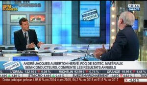 Soitec: retour sur les résultats annuels: André-Jacques Auberton-Hervé, dans Intégrale Bourse – 23/04