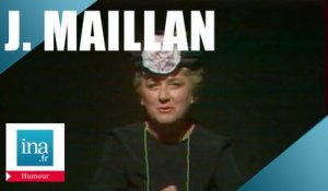 Jacqueline Maillan "La conférencière" - Archive INA