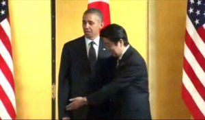 Obama au Japon pour rassurer ses alliés