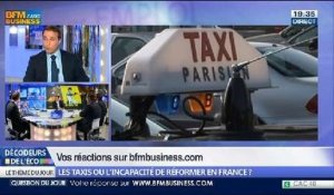 La guerre des taxis relève-t-elle l'incapacité de réformer en France ?, dans Les Décodeurs de l'éco - 24/04 2/5