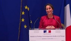 Ségolène Royal: "Je ne veux pas que l'écologie soit punitive" - 25/04