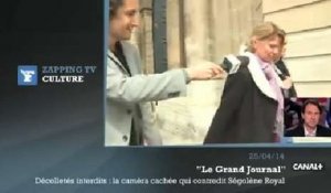 Zapping TV - Décolletés interdits : Canal+ contredit Ségolène Royal