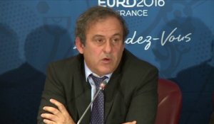 Euro 2016 - Platini : "La France sera sous pression"