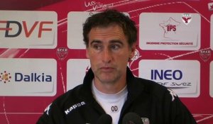 La conférence de presse d'Olivier Dall'Oglio avant Clermont-DFCO