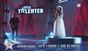 Angelina Jordan Astar, 8 ans, reprend "Bang Bang" de Nancy Sinatra dans Norway's Got Talent