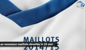 Les nouveaux maillots dévoilés le 10 mai