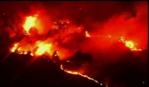 Gigantesque incendie de forêt aux États-Unis