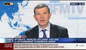 L'Édito éco de Nicolas Doze: Le "retournement économique arrive", d'après François Hollande: vrai ou faux ? - 05/05