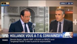Le Soir BFM: Interview de François Hollande: le président a-t-il été convaincant ? - 06/05 3/3