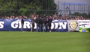 Les Ultramarines à l'entrainement des Girondins de Bordeaux 8 mai 2014