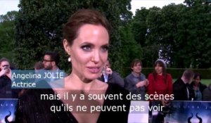 En attendant le mariage, Angelina Jolie présente son film en famille