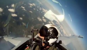 Une GoPro dans un F-18