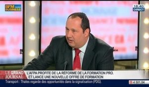 Hervé Estampes, directeur général de l'AFPA, dans Le Grand Journal - 14/05 3/4