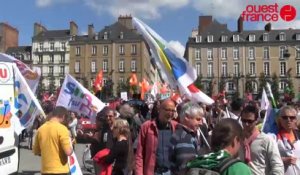 Les salariés de la fonction publique manifestent à Rennes