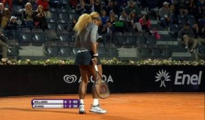 WTA Rome - Williams expédie Shuai Zhang