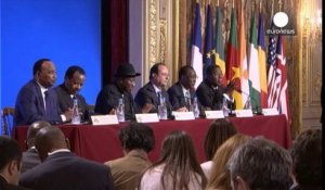 "Déclarer la guerre à Boko Haram": cinq chefs d'Etat africains réunis à Paris