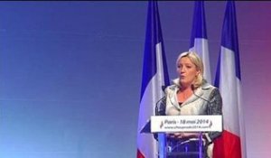 Marine Le Pen: "l'interprétation du scrutin dépendra du score du Front national" - 18/05