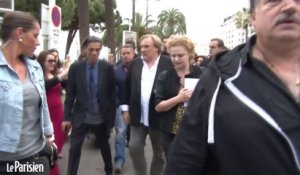 Depardieu, l'homme que tout le monde cherche à Cannes