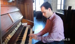 Première tranche de travaux de l'orgue de l'église de Péronne