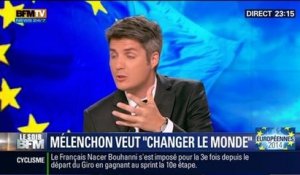 Le Soir BFM: Européennes 2014 J-5: Manuel Valls et Jean-Luc Mélenchon font campagne - 20/05 4/4