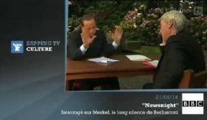 Zapping TV : le malaise de Silvio Berlusconi sur la BBC