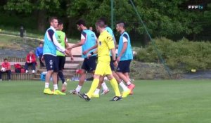 Clairefontaine : Valbuena buteur avec Bleus !