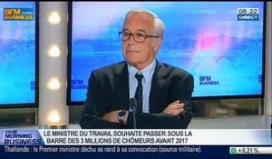 "Passer sous les 3 millions de chômeurs avant 2017 est réalisable", François Rebsamen dans GMB - 23/05