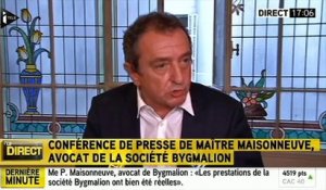 Bygmalion : "C'est l'affaire des comptes de campagne du candidat Sarkozy"