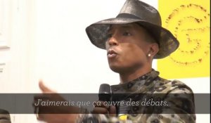 Pharrell Williams : "Je veux que cette exposition crée le débat"