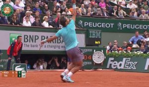 R. Nadal v. D. Thiem 2014 French Open Mens R2 Highlights