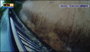 Témoins BFMTV : Inondations : Les chutes du Niagara dans le Gard !