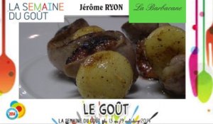 Dans le cadre de la semaine du goût, le chef étoilé de la Barbacane, Jérôme Ryon vous propose une recette de saison, simple et savoureuse à reproduire chez vous