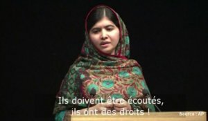 Malala Yousafzai : "Ce prix est pour tous les enfants sans voix"