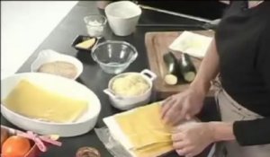 Recette des lasagnes aux courgettes
