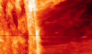 La plus grande éruption solaire jamais filmée