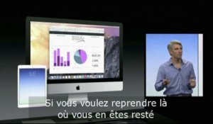Apple: de nouveaux systèmes d'exploitation pour Mac et iPhone