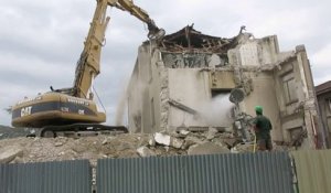 Valence : l’ex-Pôle emploi  en pleine démolition
