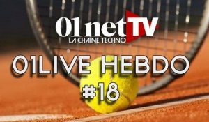 01LIVE HEBDO #18 : spécial Roland-Garros, LG G3