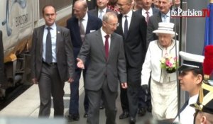D-Day : la reine Elizabeth II débarque en Eurostar Gare du Nord