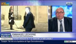 Mario Draghi va-t-il vaincre la déflation ?, dans Les Décodeurs de l'éco - 05/06 3/5