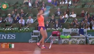 S. Halep v. A. Petkovic 2014 French Open Womens SF Highlight
