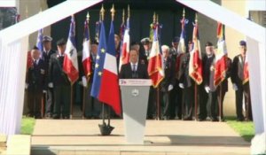 D-Day: Hollande rend hommage aux 20.000 morts civils en Normandie