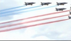 D-Day: la patrouille de France rend hommage aux aviateurs britanniques - 07/06