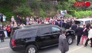 John Kerry à Saint-Briac : le résumé de sa visite en 2 minutes